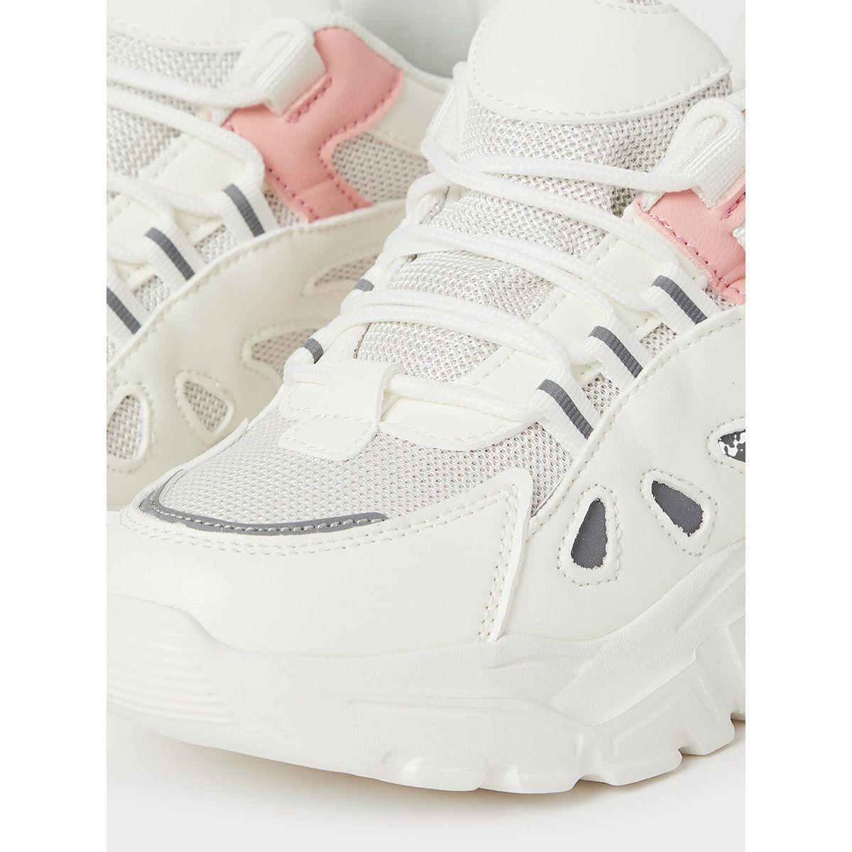 Styli Textured Lace Up Sneaker with Pull Tab-women-shoes-sneakers-image-5