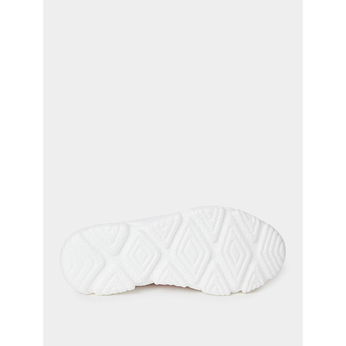 Styli Knitted Chunk Sole Lace Up Sneaker-women-shoes-sneakers-image-7