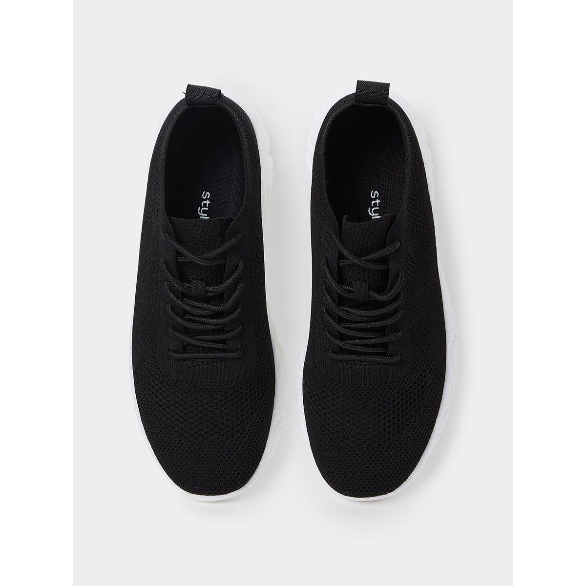 Styli Knitted Chunky Sole Sneakers-women-shoes-sneakers-image-6