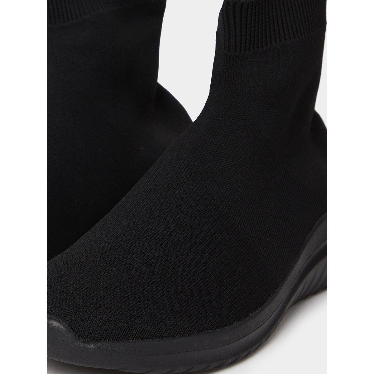 Styli Knitted Textile Upper High Cut Sneakers-women-shoes-sneakers-image-5