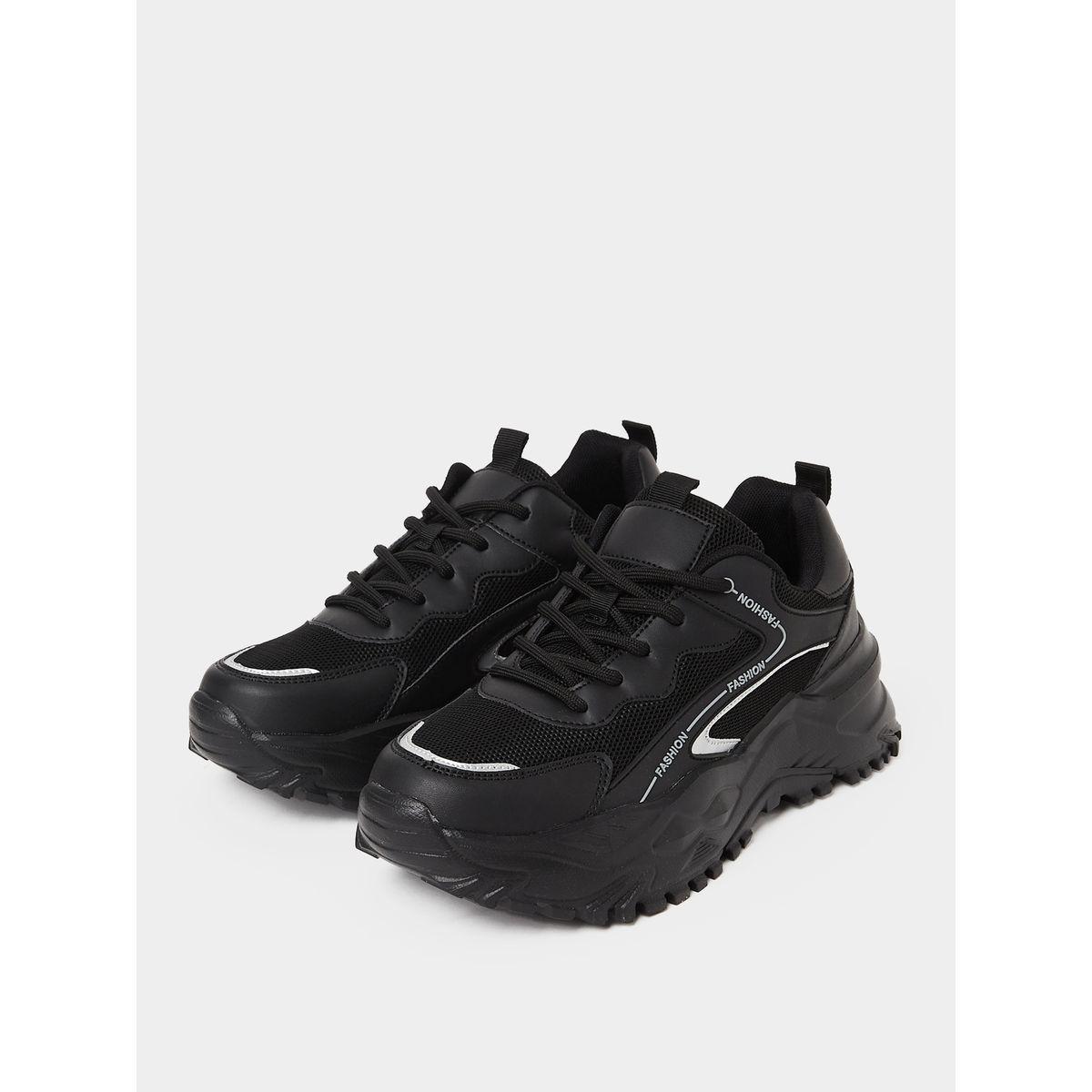 Styli Chunky Sole Lace Up Sneaker-women-shoes-sneakers-image-3