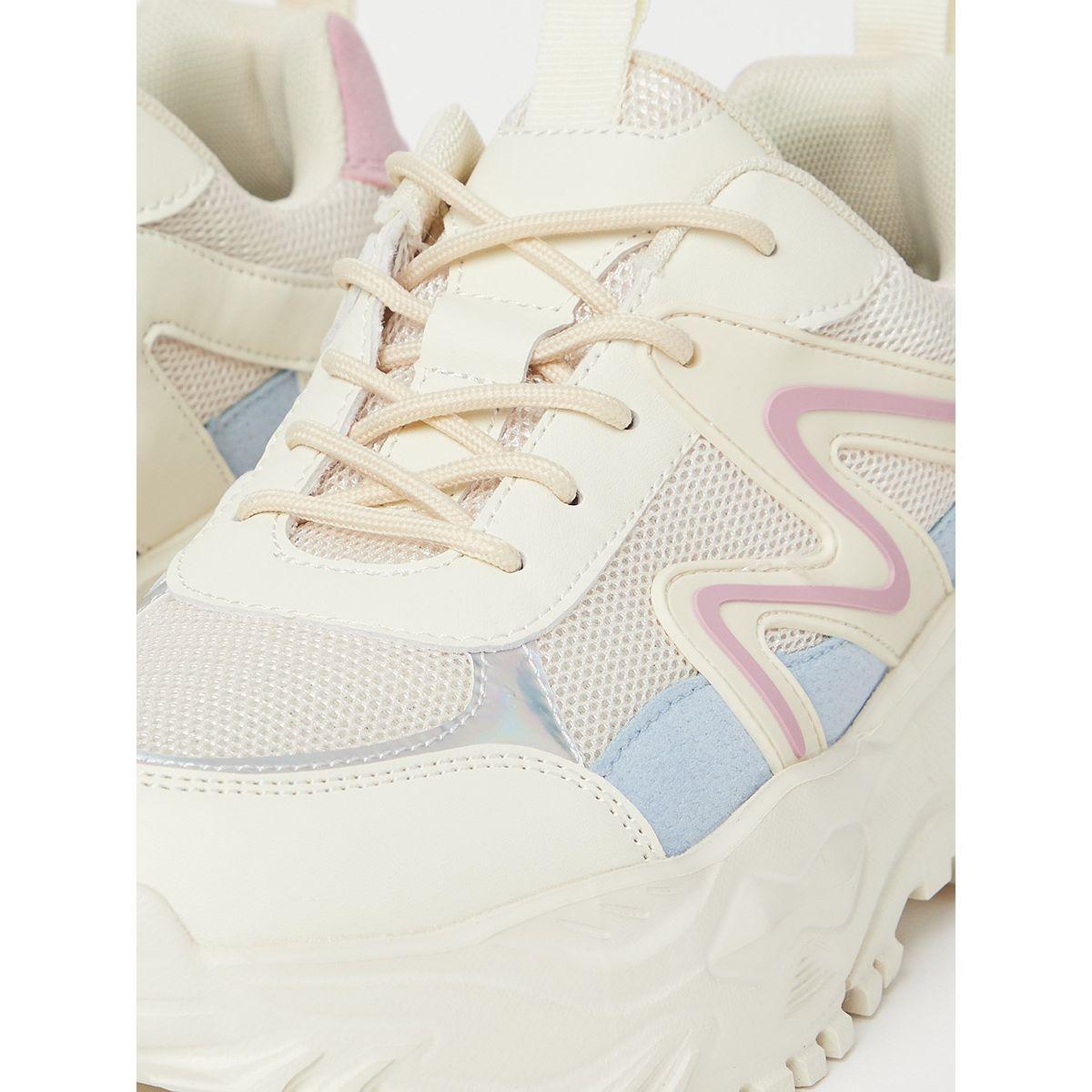 Styli Colorblock Knitted Chunky Sole Sneakers-women-shoes-sneakers-image-5