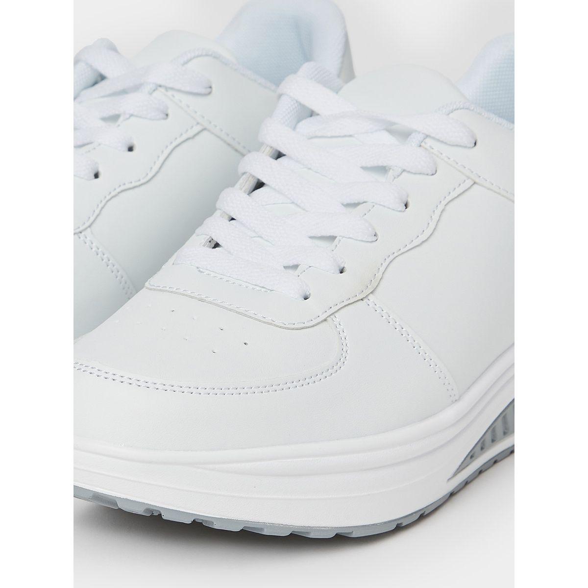 Styli Curve Sole Lace Up Court House Sneakers-women-shoes-sneakers-image-5