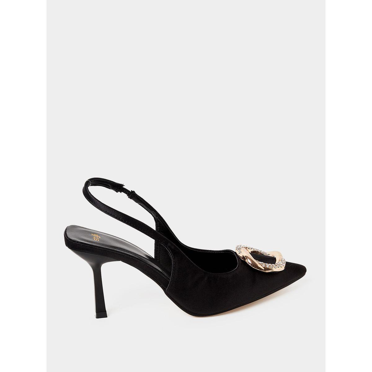 Styli Ring Accent Mid Heel Slingback Pumps-women-shoes-heels-image-2