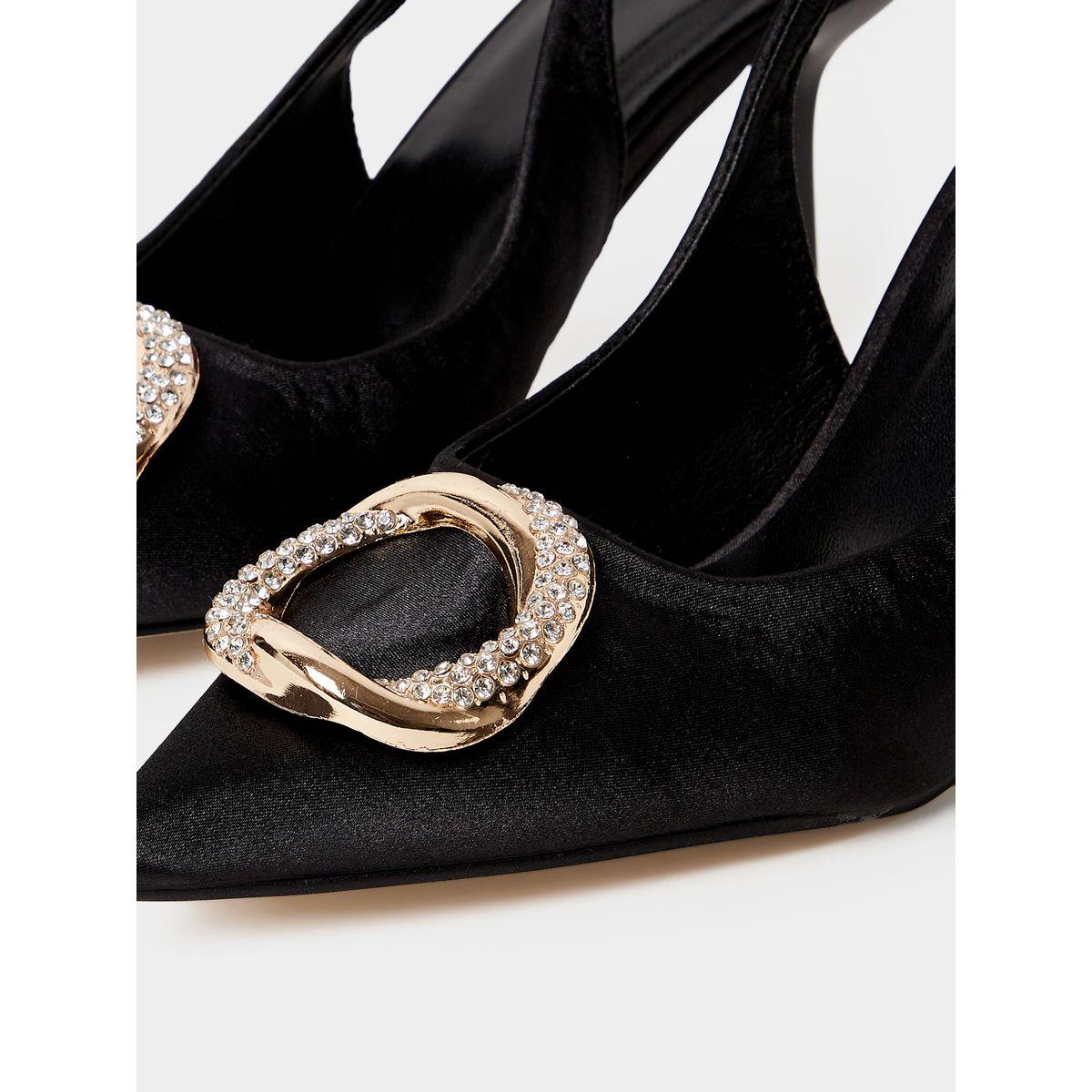 Styli Ring Accent Mid Heel Slingback Pumps-women-shoes-heels-image-5
