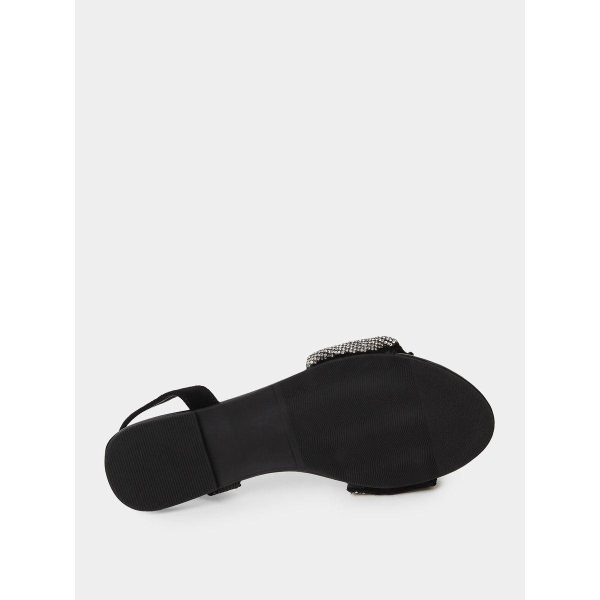 Styli Frill Patent Strap Flat Sandals-women-shoes-sandals-flats-image-7