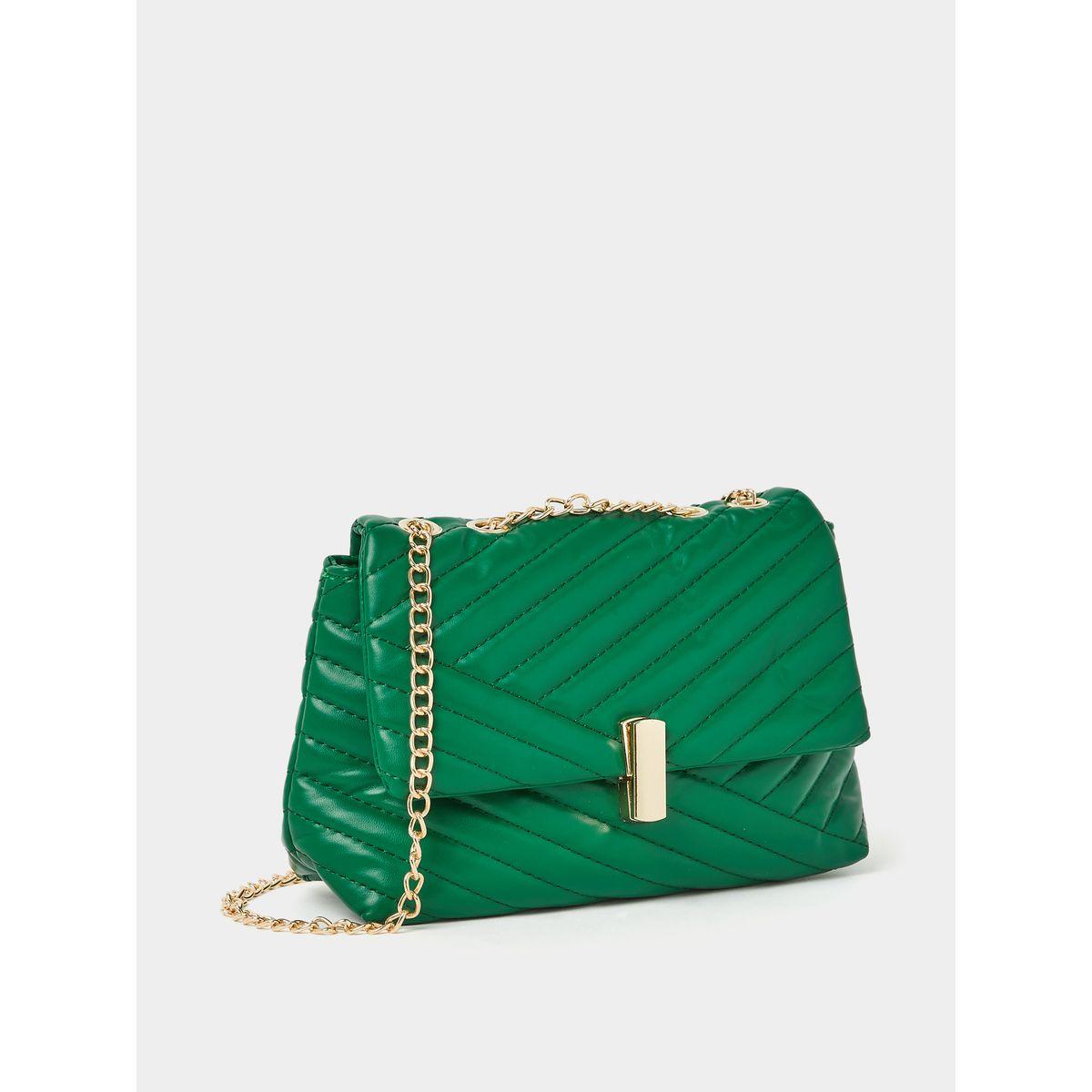 Styli Quilted Chain Strap Shoulder Bag-women-bagsandwallets-handbags-image-1