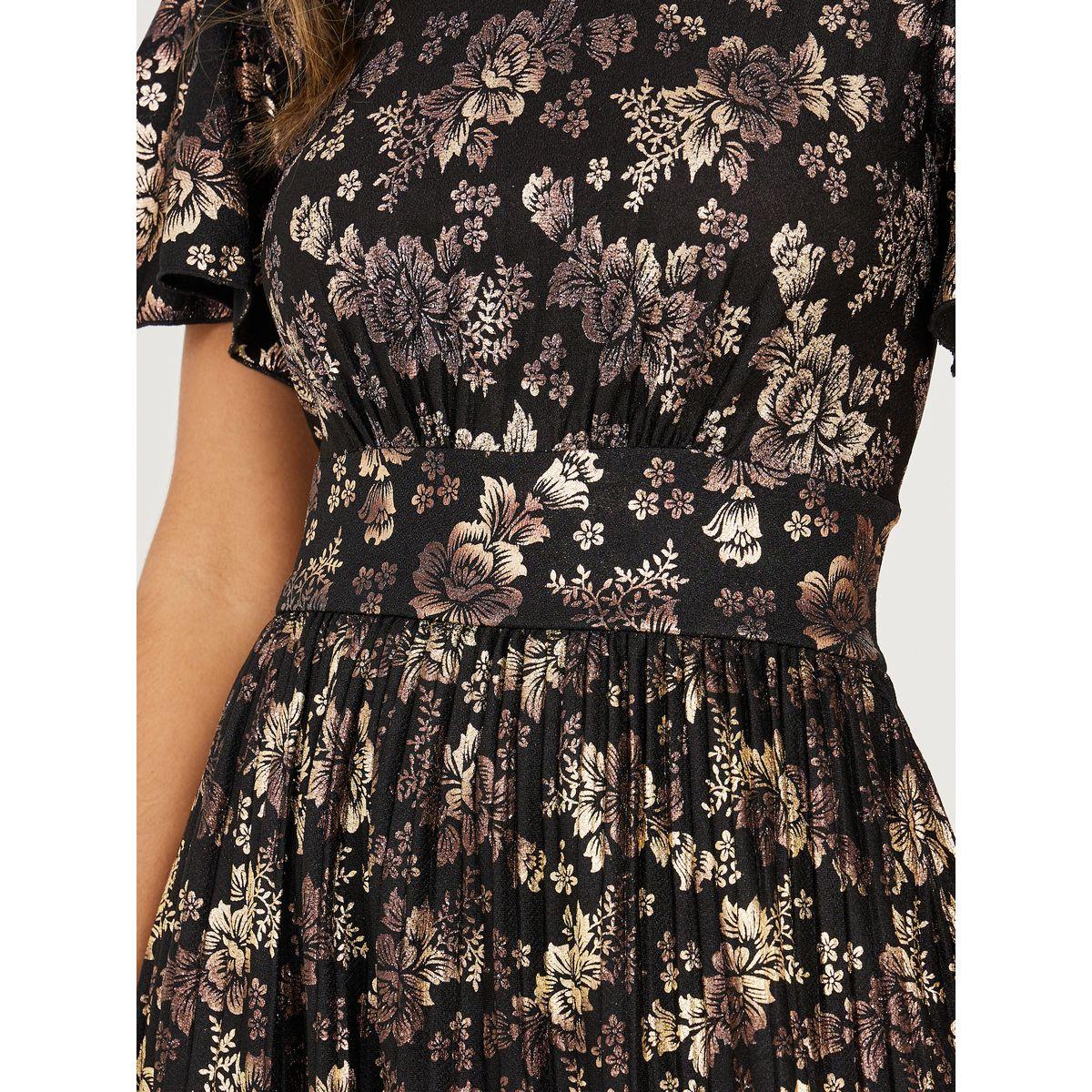 فستان طويل باكمام قصيرة-women-clothing-dresses-image-3