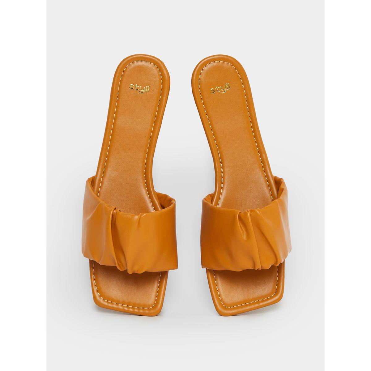 صندل فلات بسير مزموم-women-shoes-sandals-flats-image-6