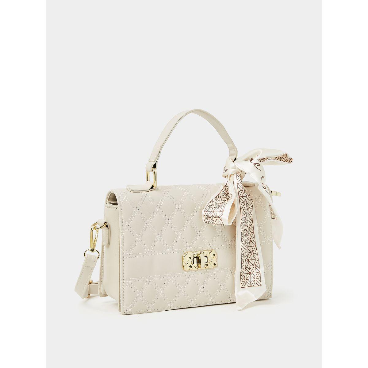 Styli Quilted Ribbon Design Handbag-women-bagsandwallets-handbags-image-1