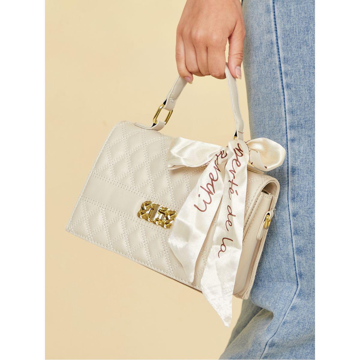 Styli Quilted Ribbon Design Handbag-women-bagsandwallets-handbags-image-2
