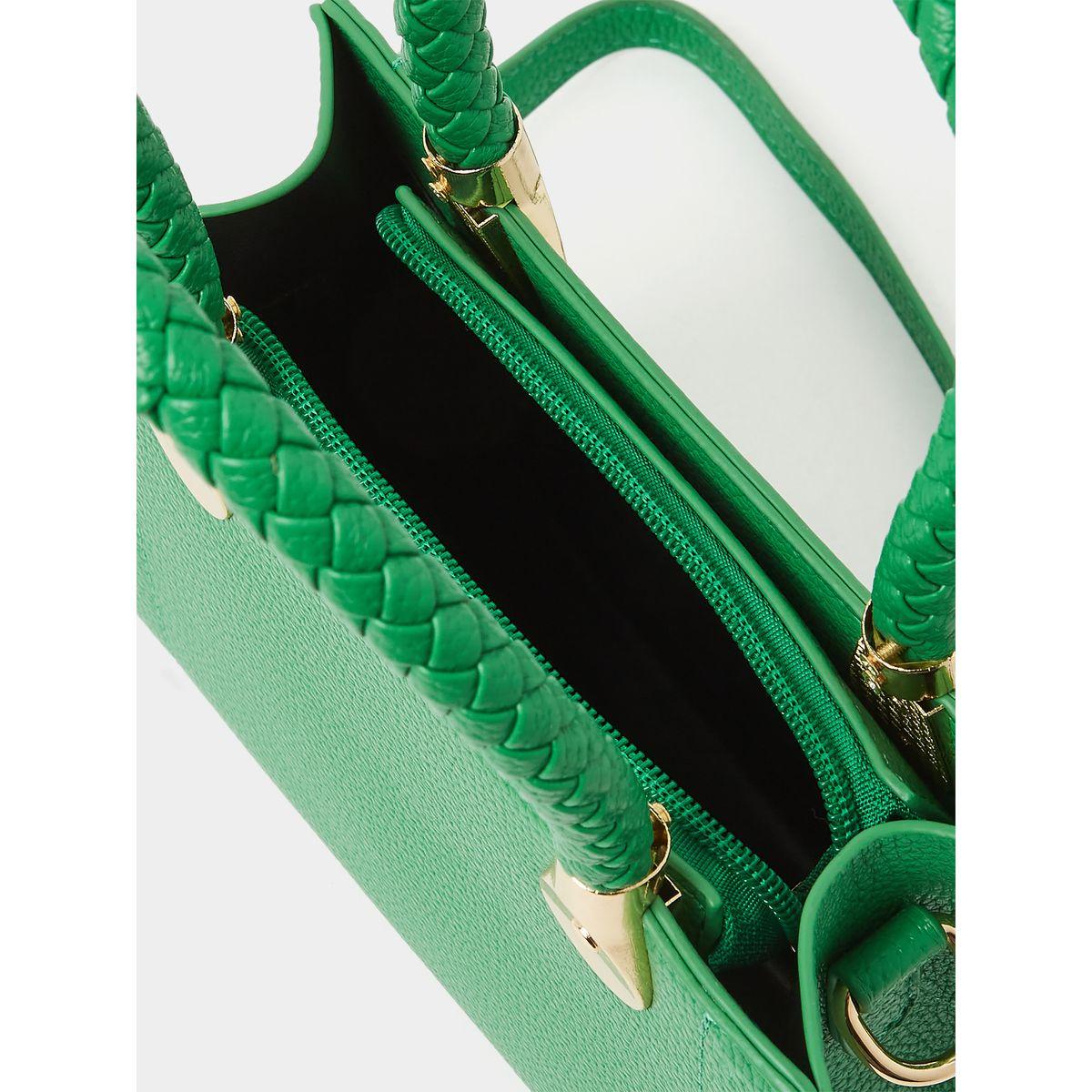 Styli Braided Handle Square Bag with Detachable Strap-women-bagsandwallets-handbags-image-4