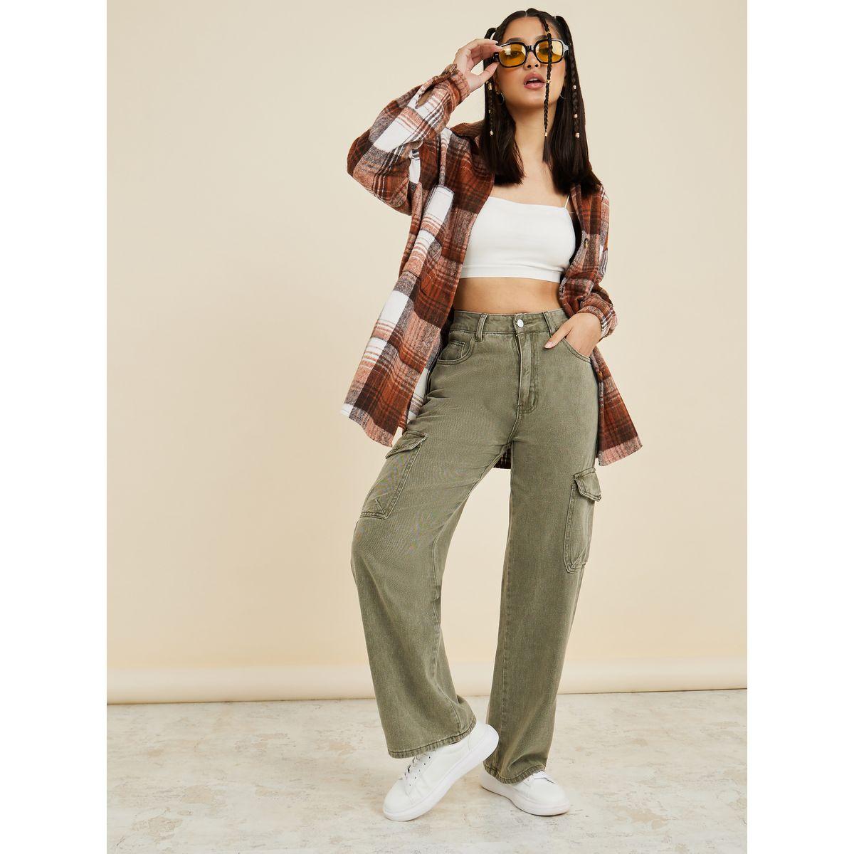 Styli High Rise Cargo Jeans-women-clothing-bottoms-jeans-image-2