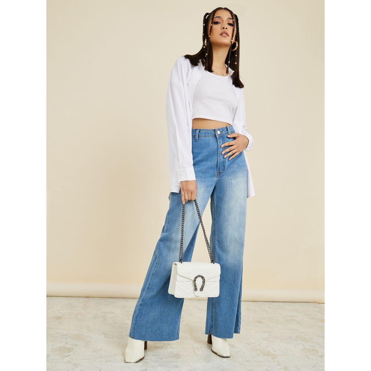 Styli High Rise Wide Leg Jeans-women-clothing-bottoms-jeans-image-2