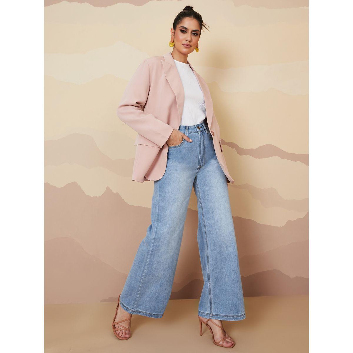 Styli Acid Wash High Rise Flared Jeans-women-clothing-bottoms-jeans-image-2