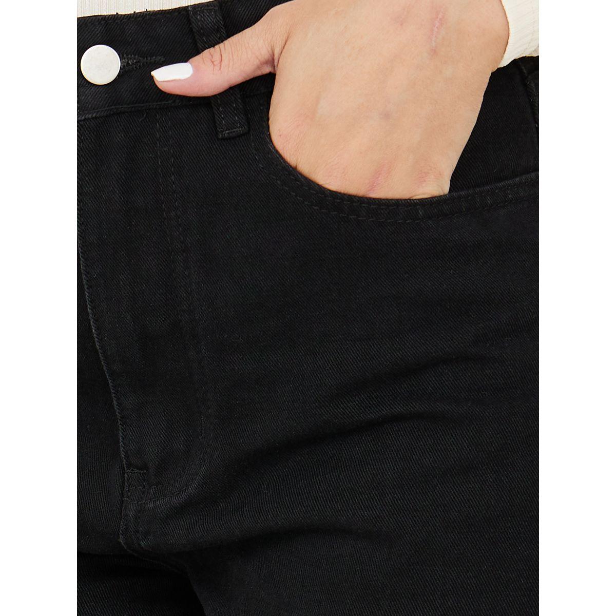 جينز بخصر عالي وحواف ممزقة-women-clothing-bottoms-jeans-image-3