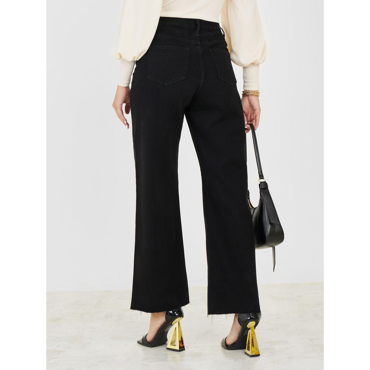 Styli High Rise Frayed Hem Jeans-women-clothing-bottoms-jeans-image-4