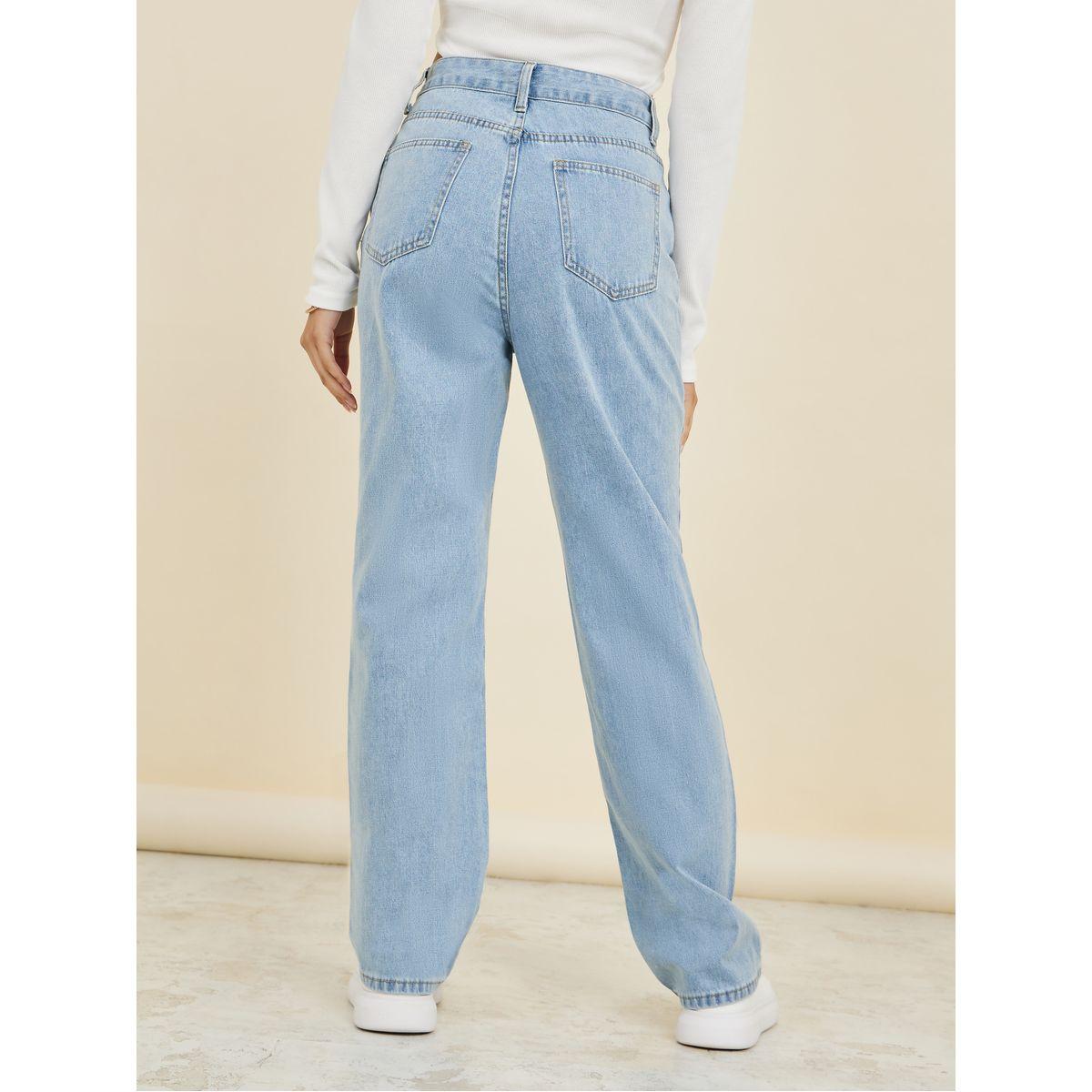Styli High Rise Wide Leg Jeans-women-clothing-bottoms-jeans-image-4