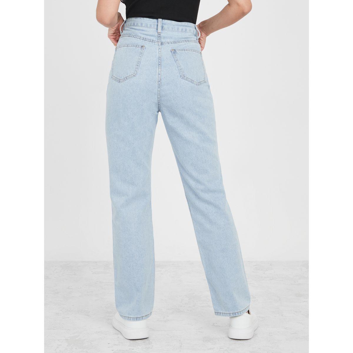 Styli High Rise Straight Fit Jeans-women-clothing-bottoms-jeans-image-4
