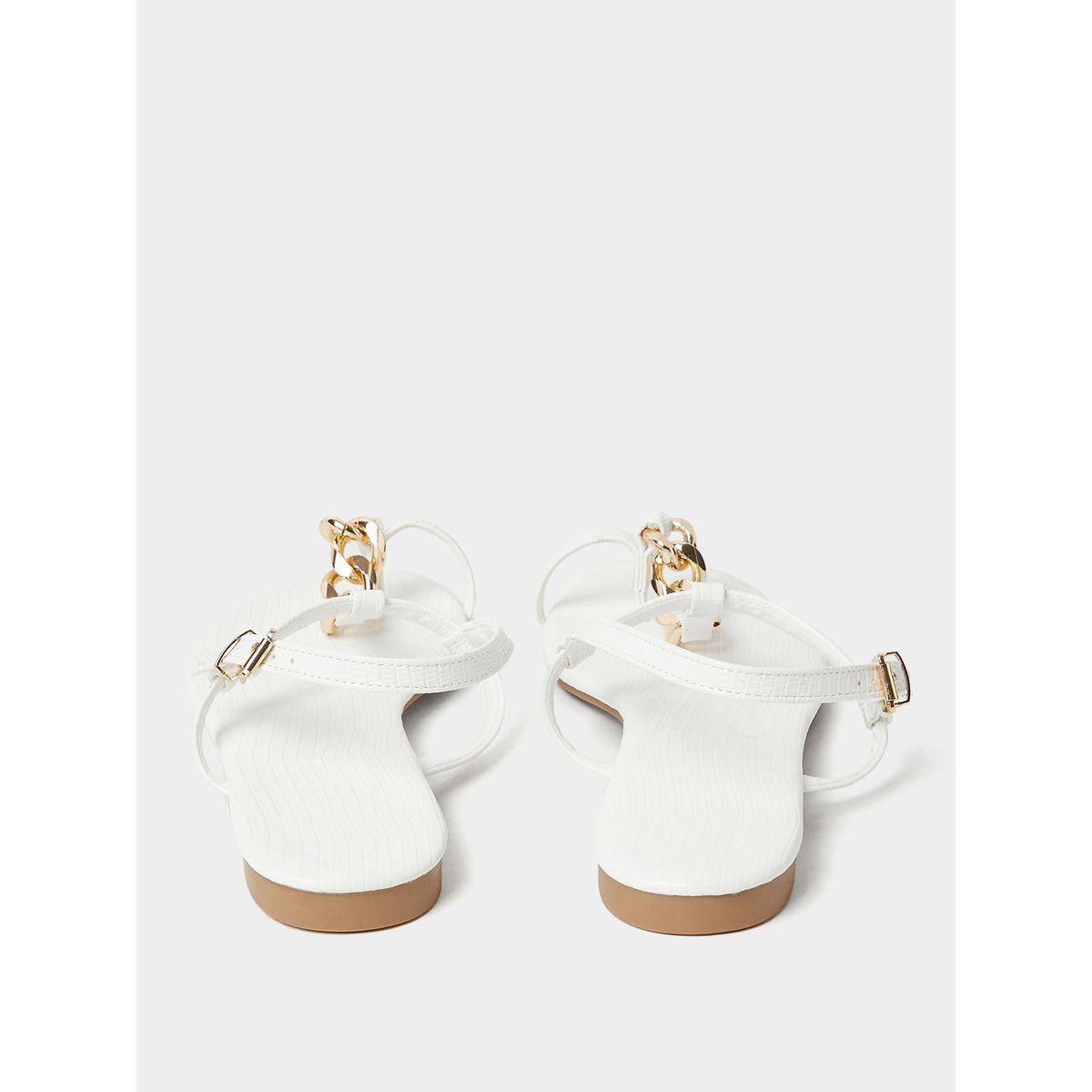 صندل فلات بتفاصيل بارزة الملمس-women-shoes-sandals-flats-image-4