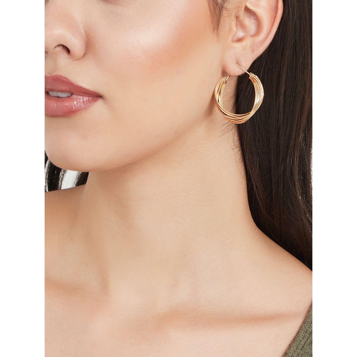 مجموعة من 6 أقراط عصرية-women-watchesandjewellery-jewellery-earrings-image-2