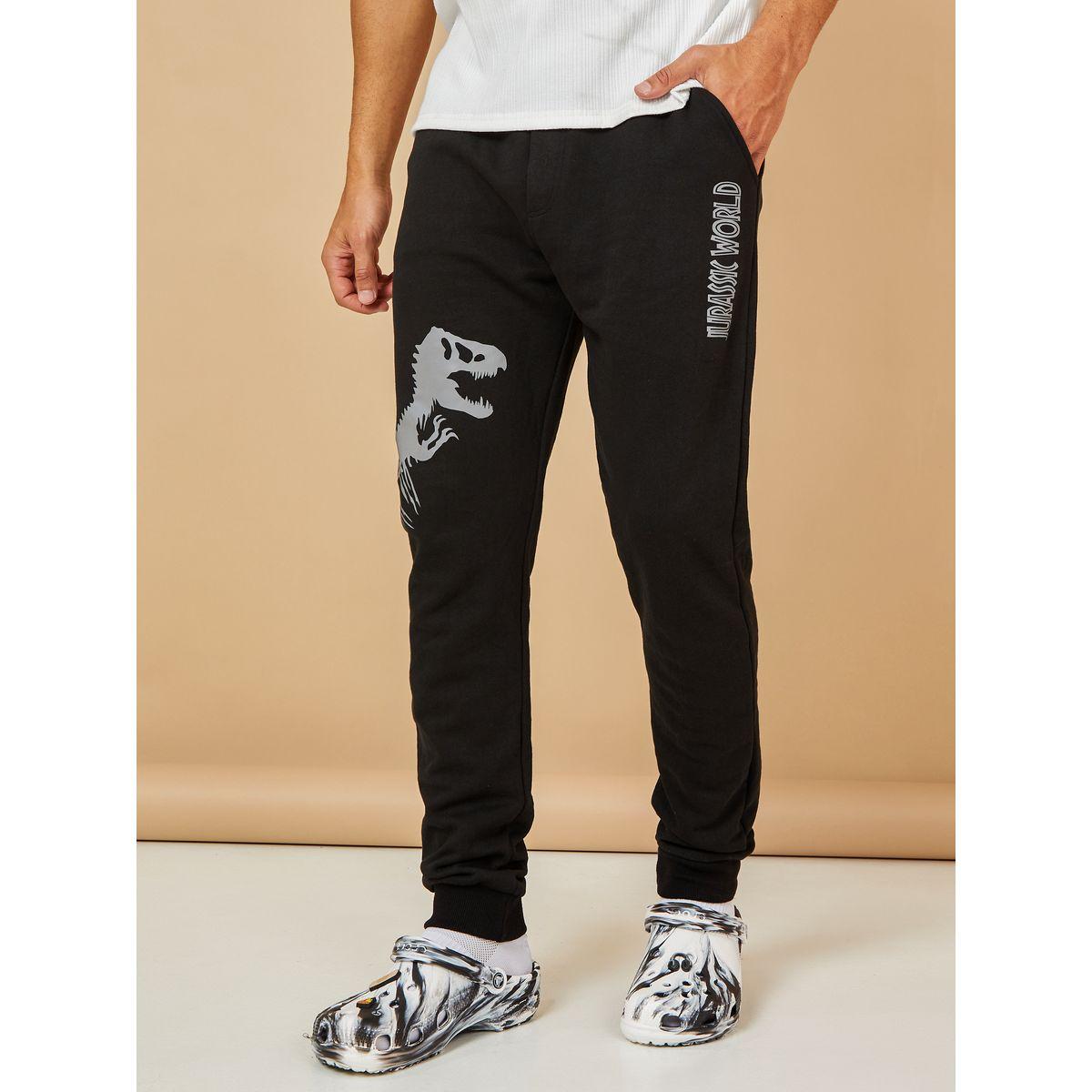 Styli Jurassic World Graphic Regular Fit Jogger-men-clothing-bottoms-joggers-image-1