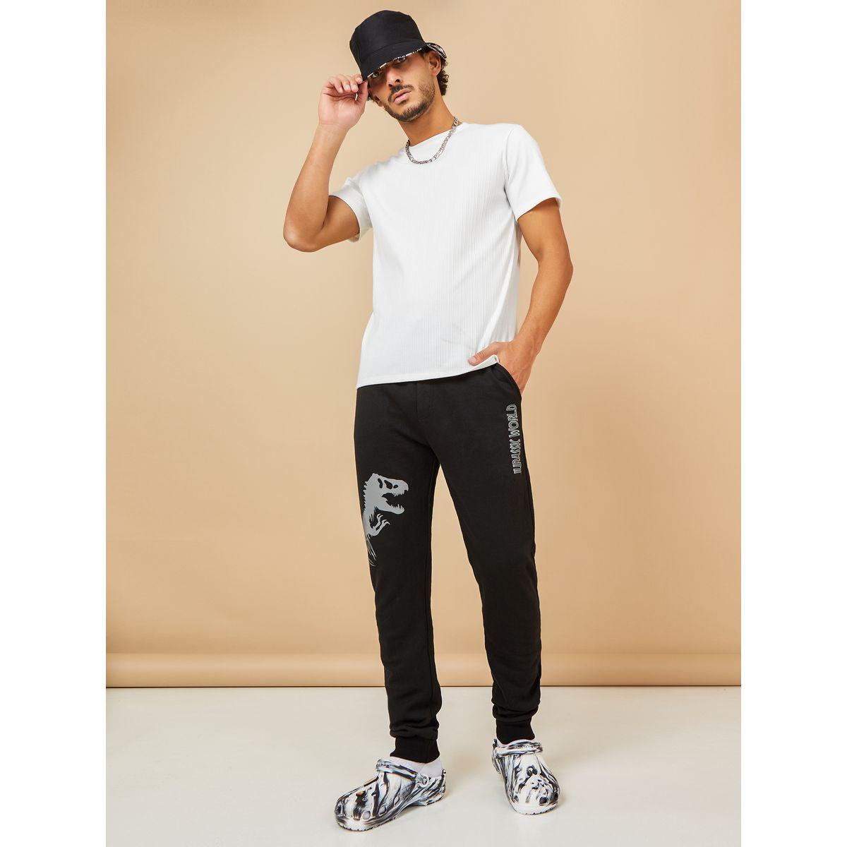 Styli Jurassic World Graphic Regular Fit Jogger-men-clothing-bottoms-joggers-image-2