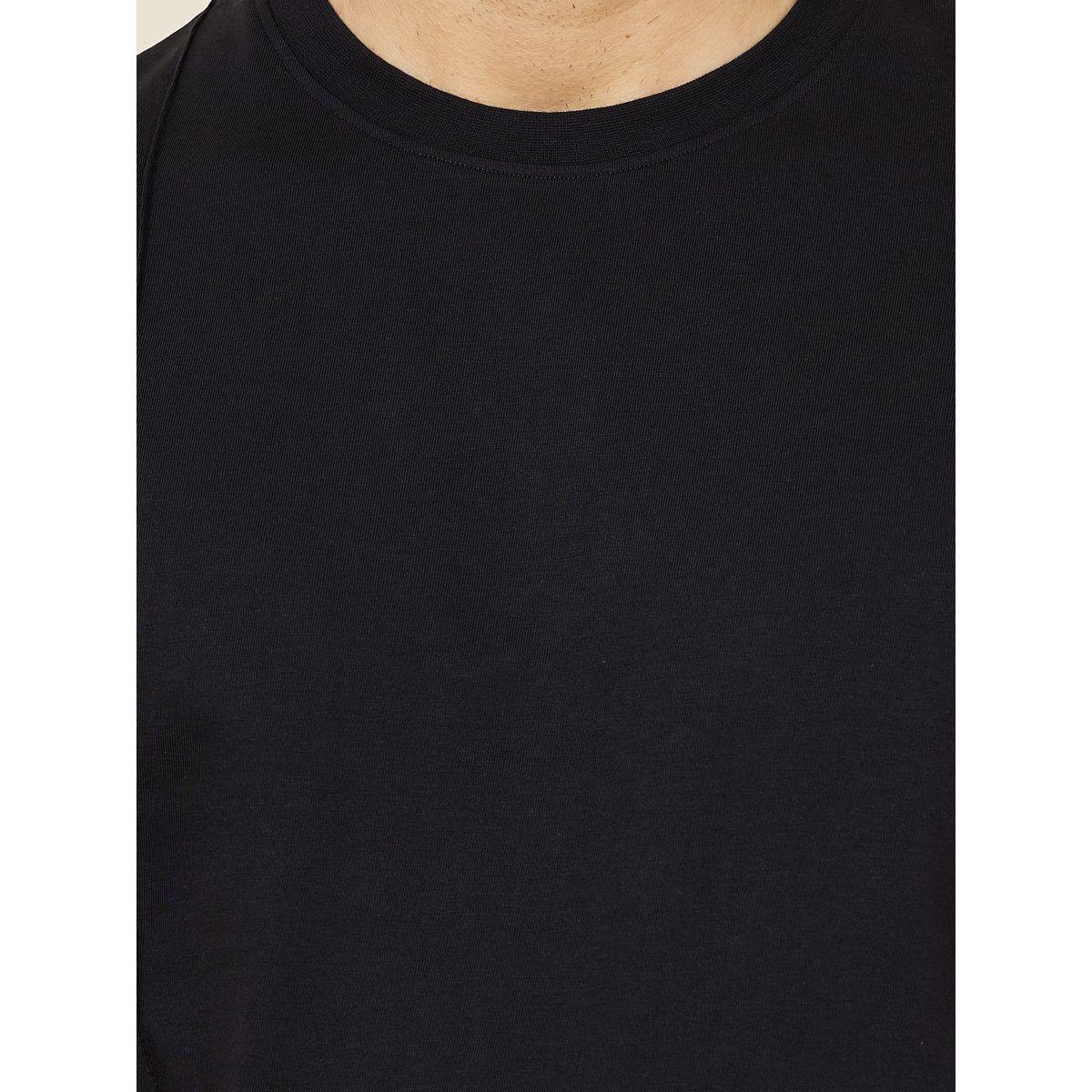 Styli Unwind Pintuck Detail T-shirt and Short Sleep Set-men-clothing-nightwear-sets-image-3