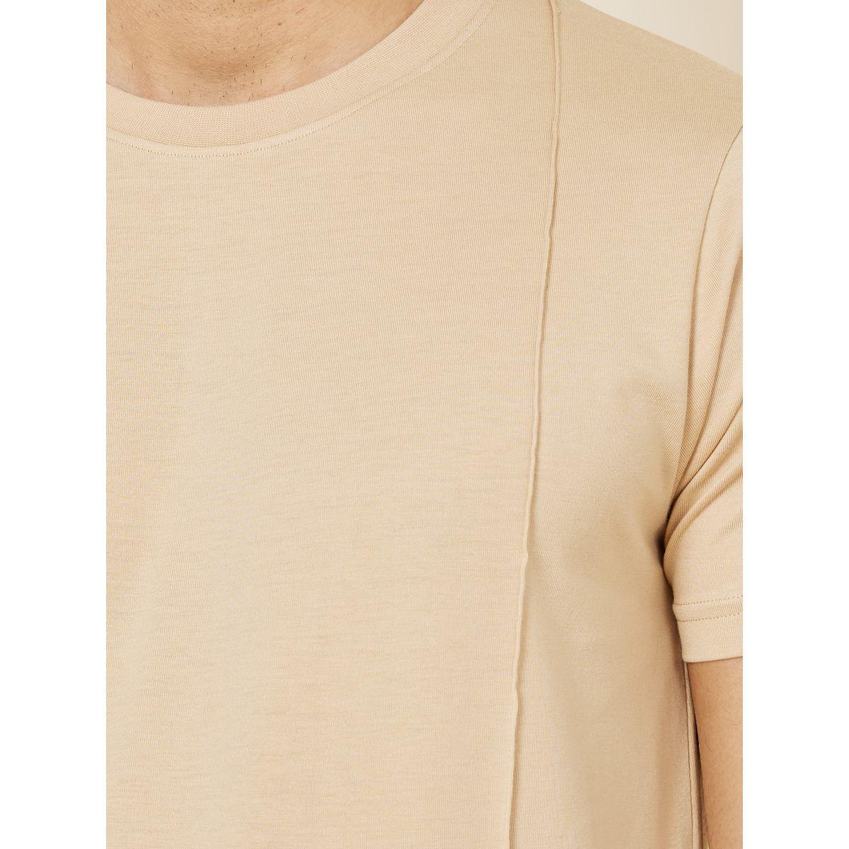 Styli Unwind Pintuck Detail T-shirt and Shorts Sleep Set-men-clothing-nightwear-sets-image-3