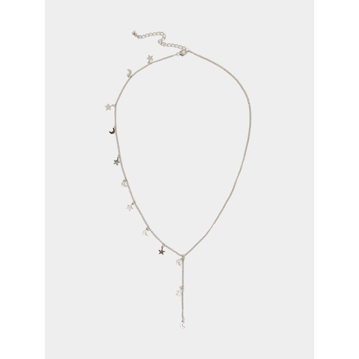 Styli Moon and Star Drop Lariat Necklace-women-watchesandjewellery-jewellery-necklacesandpendants-image-3