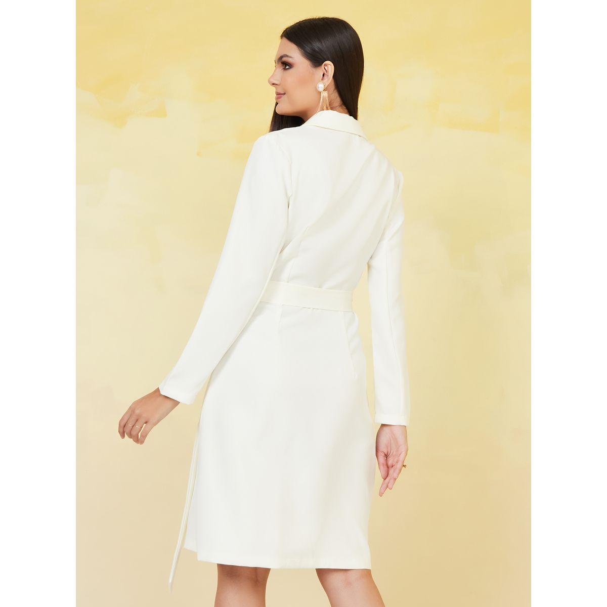 Styli Notch Lapel Wrap Blazer Knee Length Dress-women-clothing-dresses-image-4