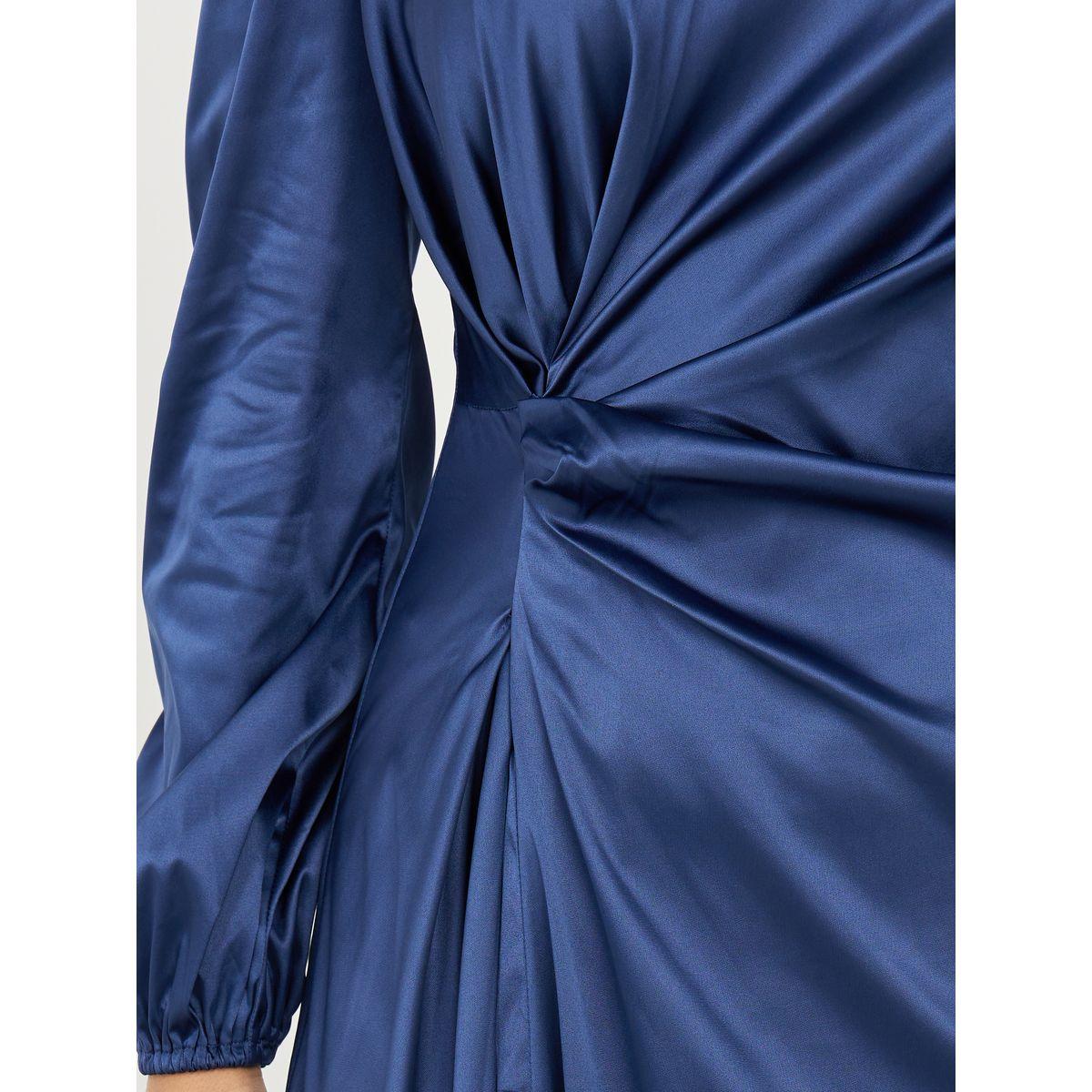 Styli Gathered Detail Asymmetric Hem A-Line Maxi Dress-women-clothing-dresses-image-3
