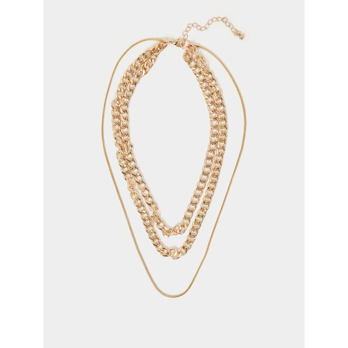 Styli Chain Link Layered Necklace-women-watchesandjewellery-jewellery-necklacesandpendants-image-1