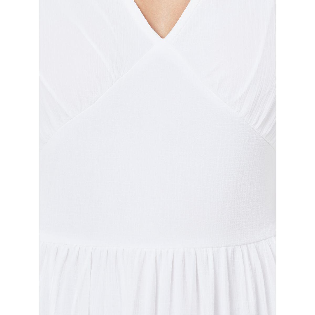 فستان طويل بكسرات وتفاصيل مزمومة-women-clothing-dresses-image-3