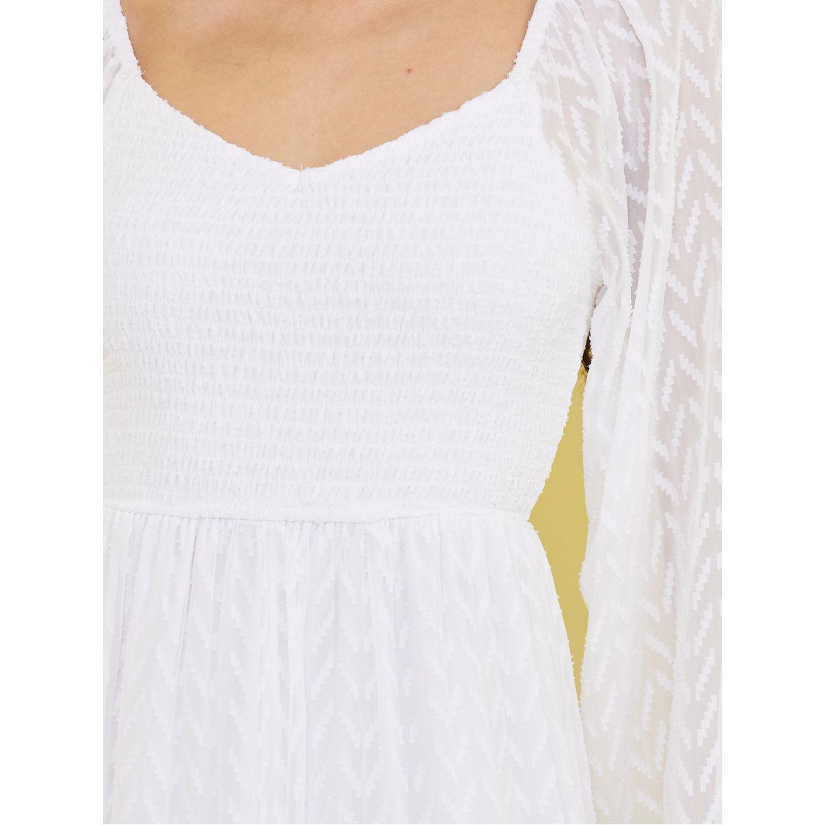 فستان ميدي بياقة على شكل قلب-women-clothing-dresses-image-3