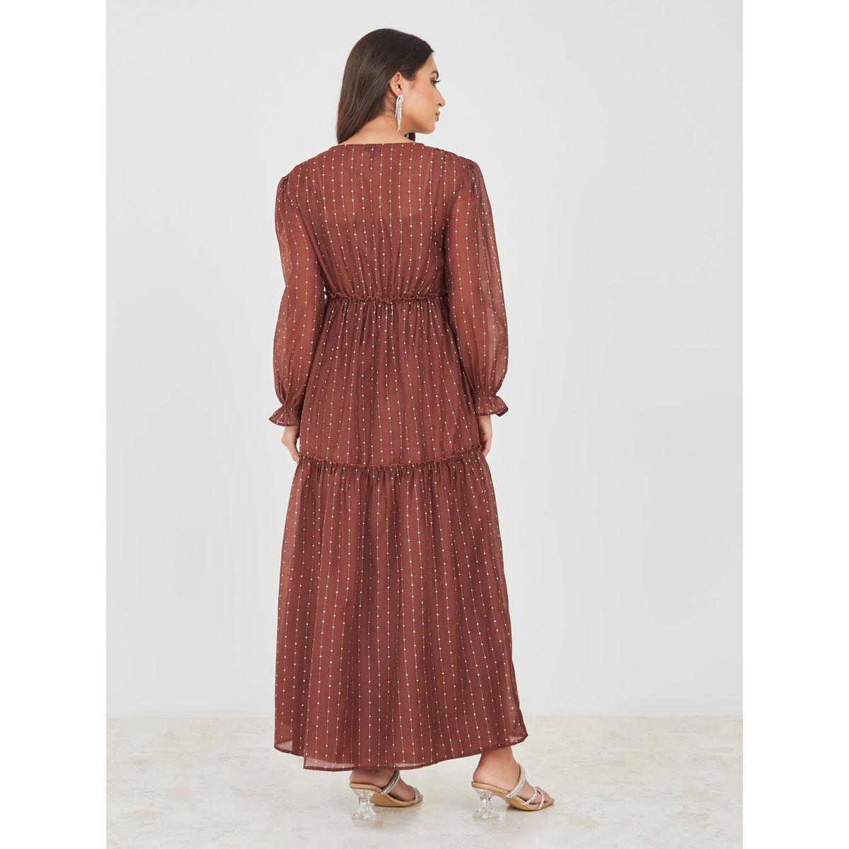 فستان طويل مزين بكسرات-women-clothing-dresses-image-4