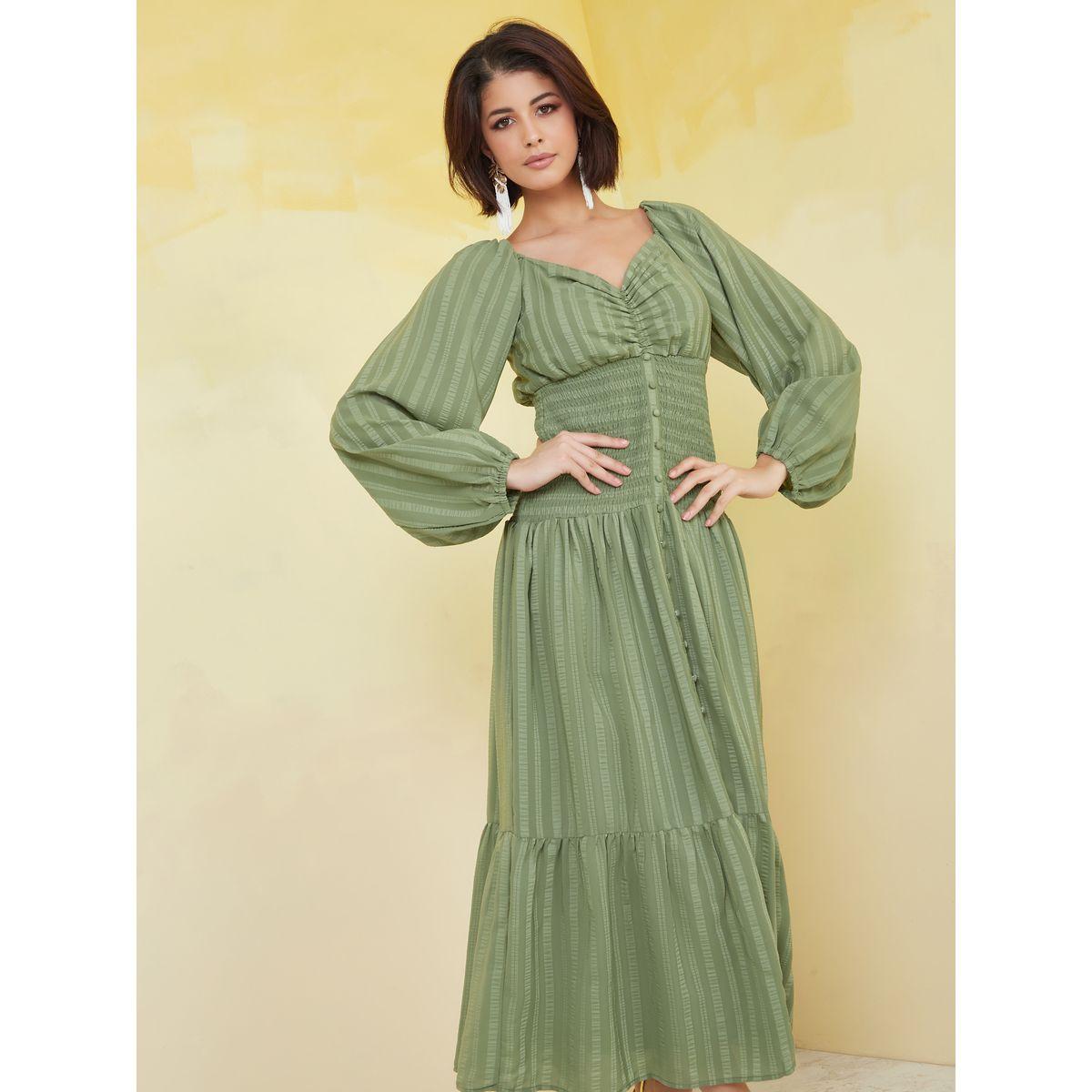 فستان طويل بتفاصيل بارزة الملمس-women-clothing-dresses-image-2
