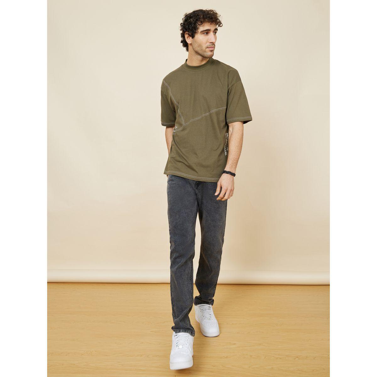 تيشيرت كاجوال بتداخلات مدروزة-men-clothing-tshirtsandpolos-tshirts-image-4