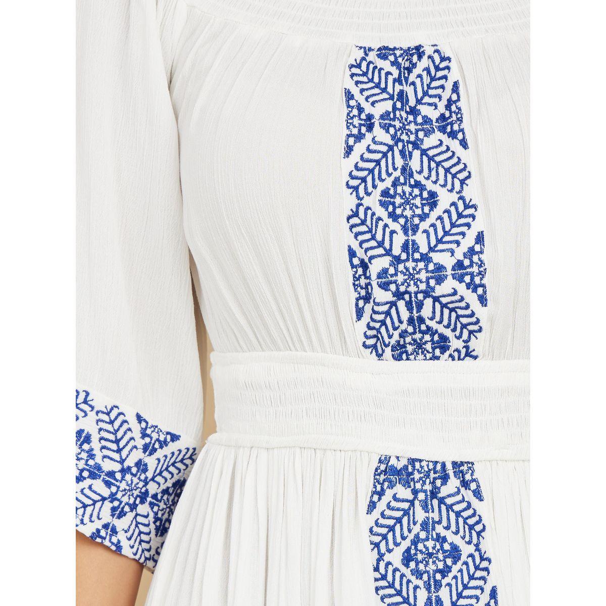 Styli Embroidered A-Line Maxi Dress-women-clothing-dresses-image-3