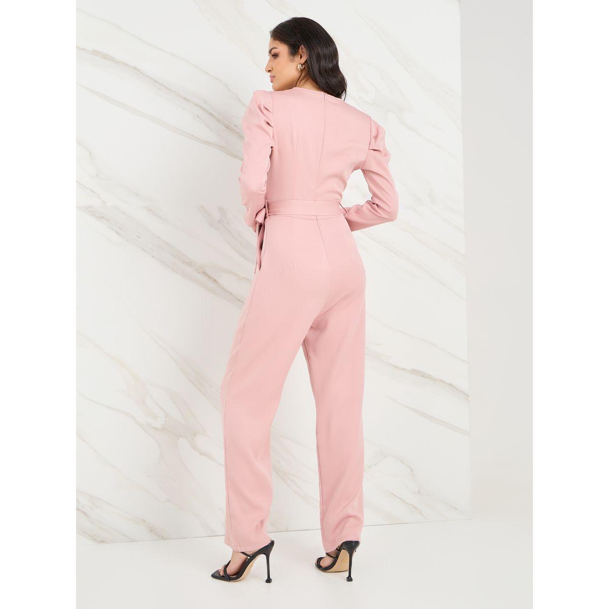 جمبسوت سادة بقصة أرجل مستقيمة-women-clothing-jumpsuits-image-4