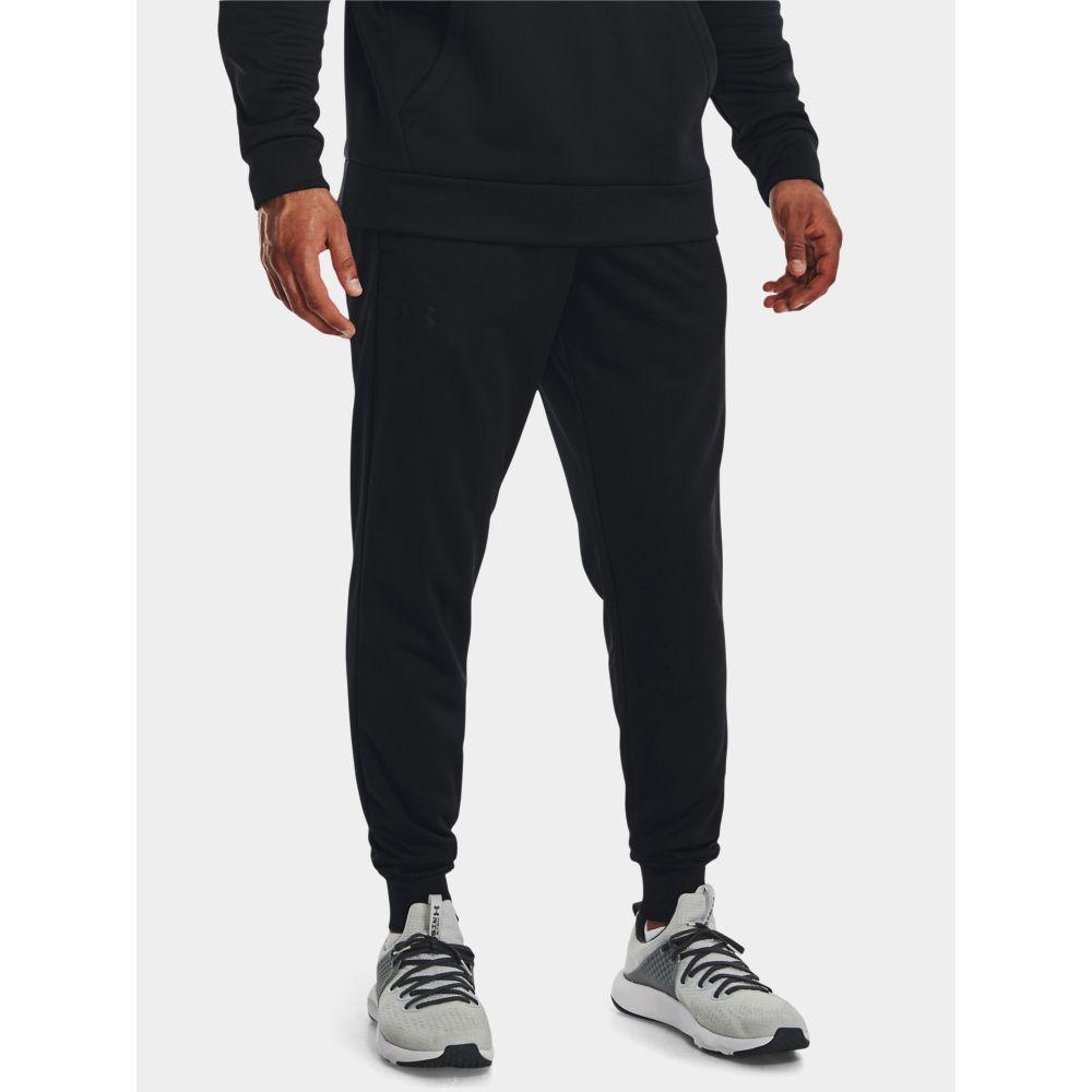 Under Armour Solid Fleece Jogger with Inner Drawstring-men-clothing-bottoms-joggers-image-1
