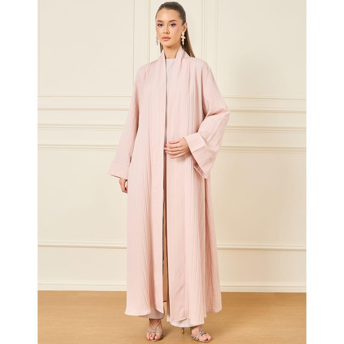 كيمونو طويل بقصة عادية-women-clothing-shirtsandblouses-shirts-image-1