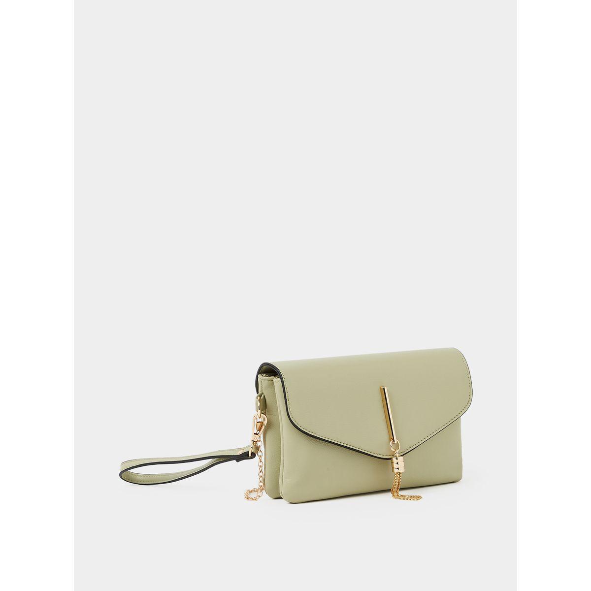 Styli Metal Tassel Detail Bag with Wrist Strap-women-bagsandwallets-handbags-image-1
