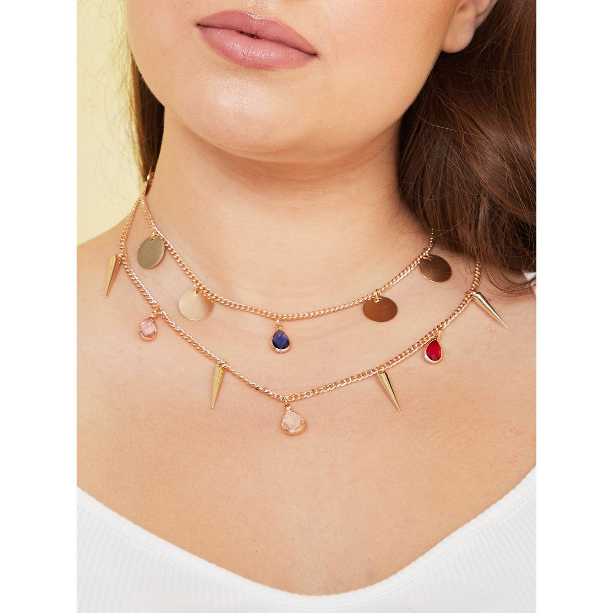 Styli Boho Layered Necklace-women-watchesandjewellery-jewellery-necklacesandpendants-image-1