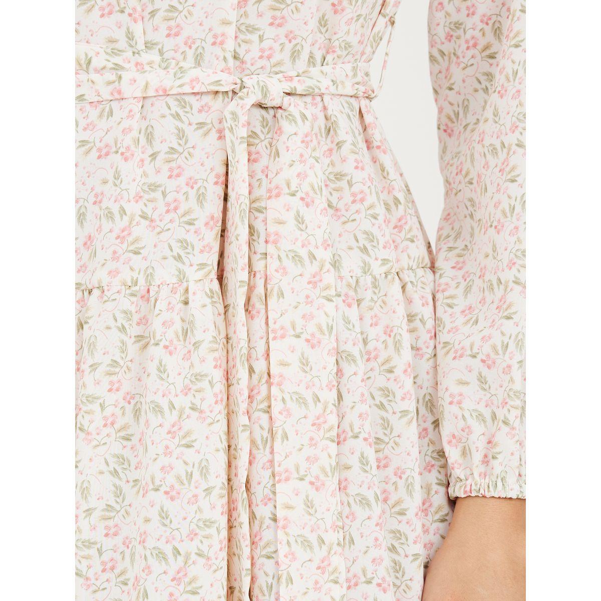فستان ميدي بكسرات مطبع بالكامل-women-clothing-dresses-image-3