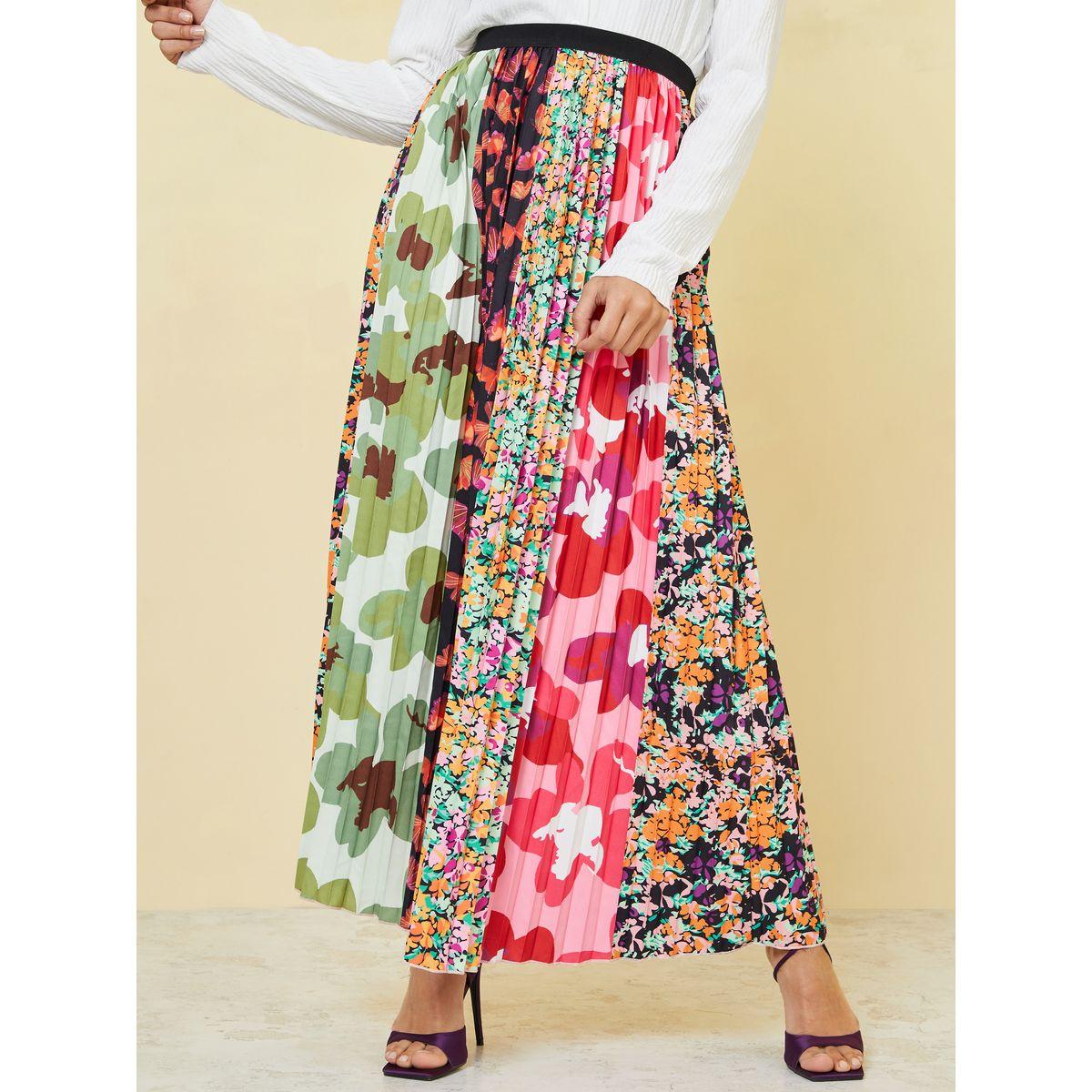 Patchwork skirts online sale