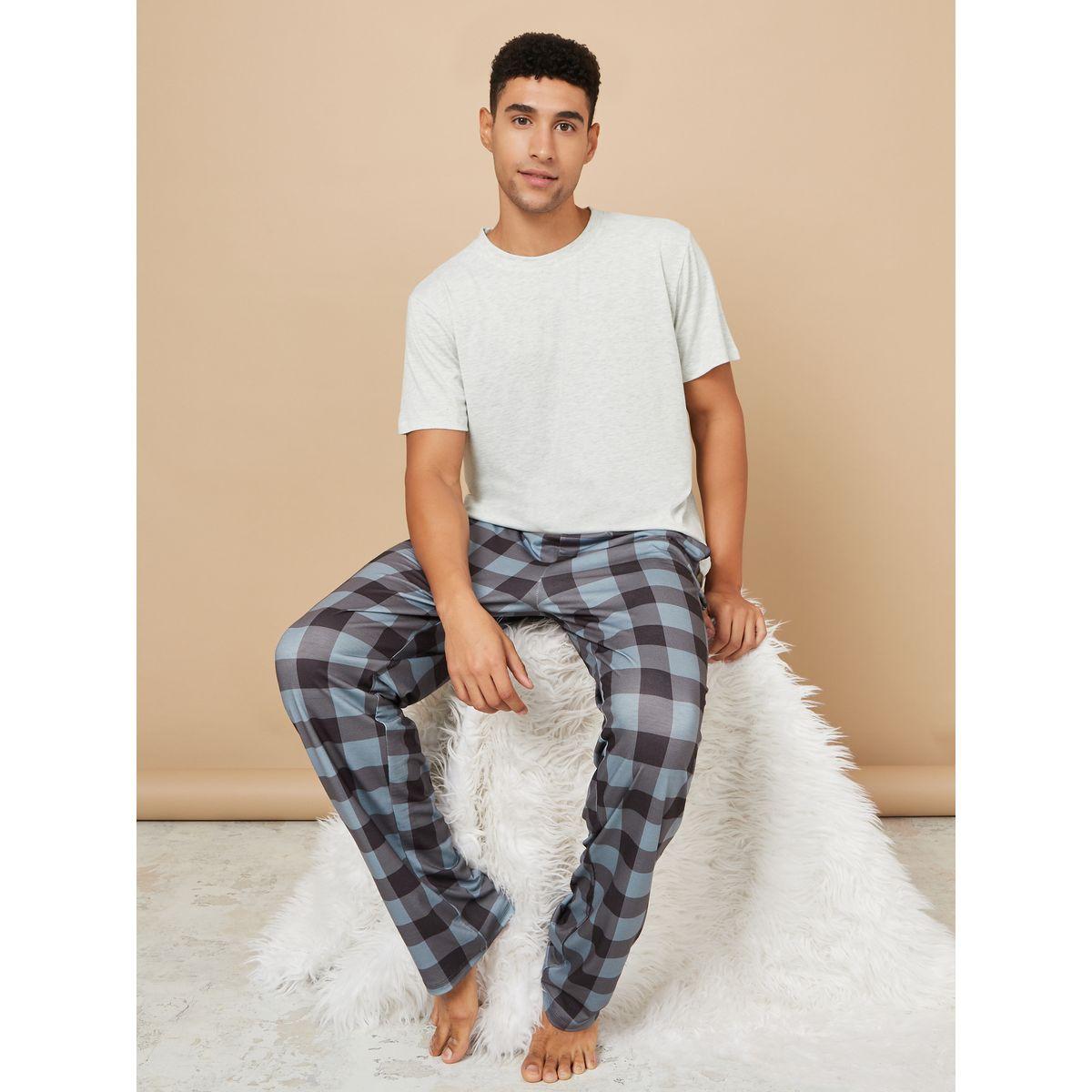 طقم بيجاما من ( تيشيرت + بنطال )-men-clothing-nightwear-sets-image-6