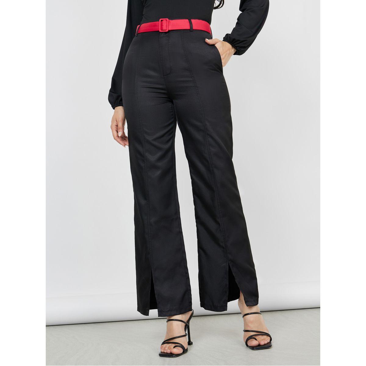 Styli High Rise Front Split Flared Pant-women-clothing-bottoms-trousers-image-1