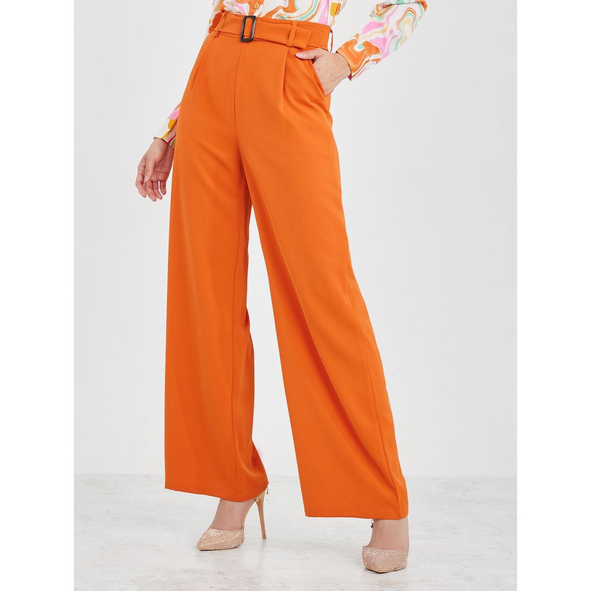 بنطال بخصر عالي وقصة واسعة-women-clothing-bottoms-trousers-image-1
