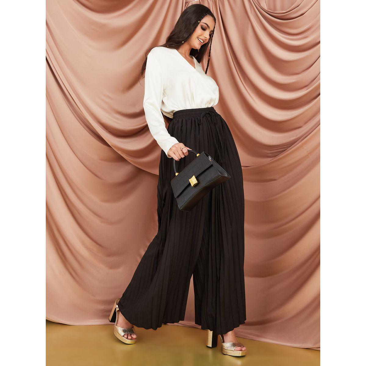 بنطال واسع الأرجل برباط خصر-women-clothing-bottoms-trousers-image-2